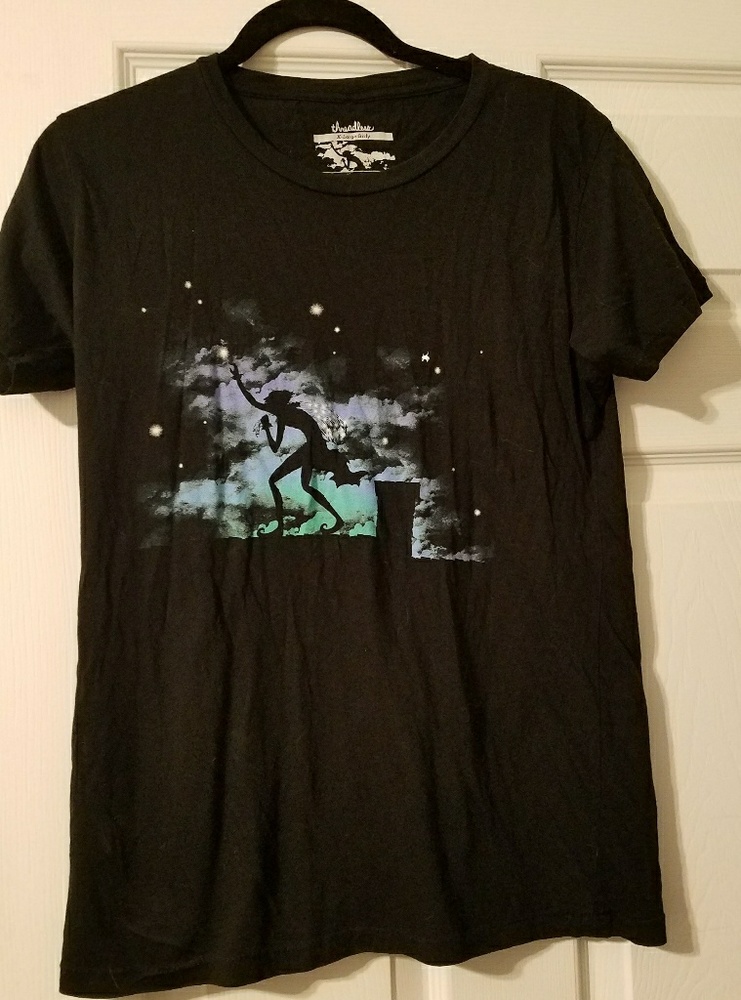 Cute XL Girly black ladies tee